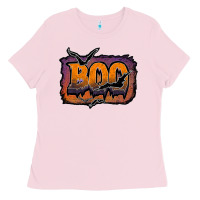 Bubblegum Pink boo Ladies Tee - JahusDesignShop