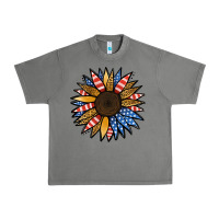 Tornado Patriotic Sunflower Urban Heavy Tee - Jasminsmagicworld