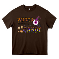 Chocolate Brown Witch Better Have My Candy Heavy Core Tee - CowhideDigitalArt