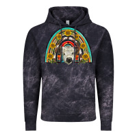 Cloud Black scottish white calf  rainbow Vintage Hoodie - BarkalooDesign