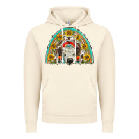 Vintage Artic scottish white calf  rainbow Vintage Hoodie - BarkalooDesign