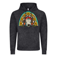 Vintage Black scottish white calf  rainbow Vintage Hoodie - BarkalooDesign