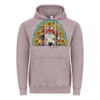 Vintage Zinc scottish white calf  rainbow Vintage Hoodie - BarkalooDesign