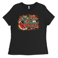 Black hot mom summer Ladies Tee - SublimationCraftShop