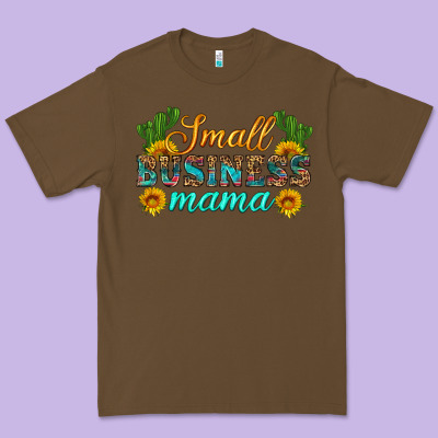 Small Business Mama Premium Tee Designed By Hra Design Shop
