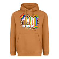 Meerkat Dad Pride Heavyweight Hoodie - NancyCooperArtShop
