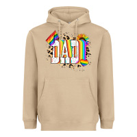 Mushroom Dad Pride Heavyweight Hoodie - NancyCooperArtShop