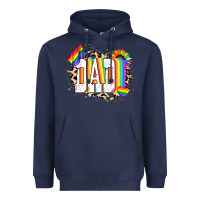 Navy Dad Pride Heavyweight Hoodie - NancyCooperArtShop