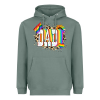 Sage Dad Pride Heavyweight Hoodie - NancyCooperArtShop