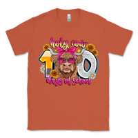 Copper Holy Cow 100 Days Of School Classic Tee - CowhideDigitalArt
