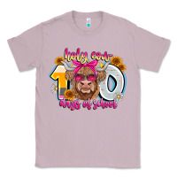Lilac Holy Cow 100 Days Of School Classic Tee - CowhideDigitalArt