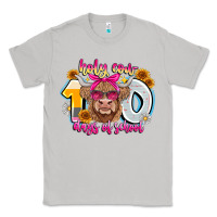 Moon Dust Holy Cow 100 Days Of School Classic Tee - CowhideDigitalArt