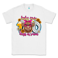 White Holy Cow 100 Days Of School Classic Tee - CowhideDigitalArt
