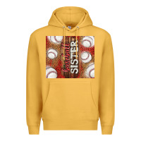 Mustard baseball sister Premium Hoodie - TumblerDesignByShophia
