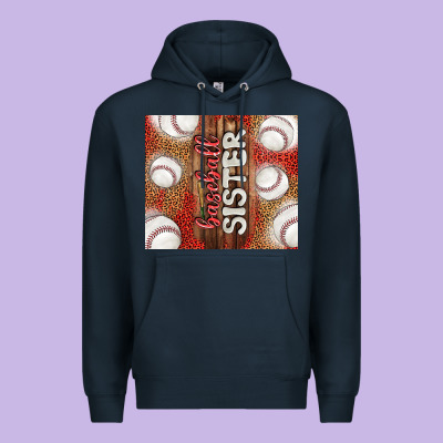 Baseball Sister Premium Hoodie Designed By Tumblerdesignbyshophia