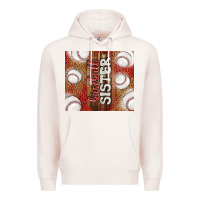 Pale Pink baseball sister Premium Hoodie - TumblerDesignByShophia