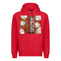 Red baseball sister Premium Hoodie - TumblerDesignByShophia