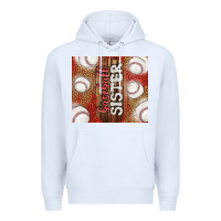 White baseball sister Premium Hoodie - TumblerDesignByShophia