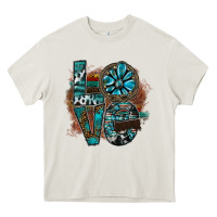 Cream love Heavy Core Tee - SublimationCraftShop