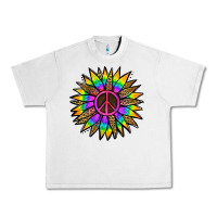 Lunar Rock Peace Hippie Sunflower Urban Heavy Tee - Jasminsmagicworld