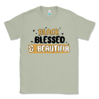 Matcha black blessed & beautiful Classic Tee - MaliasSmallBusiness