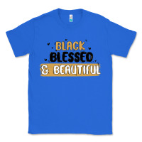 True Royal black blessed & beautiful Classic Tee - MaliasSmallBusiness