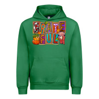 Emerald Grateful Thanksgiving Urban Hoodie - FaDigitalArtStudio