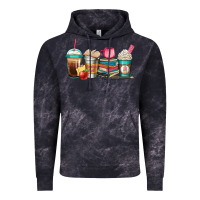 Cloud Black teacher fuel coffee cups Vintage Hoodie - Jasminsmagicworld