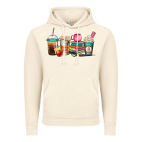 Vintage Artic teacher fuel coffee cups Vintage Hoodie - Jasminsmagicworld