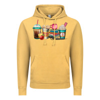 Vintage Mustard teacher fuel coffee cups Vintage Hoodie - Jasminsmagicworld