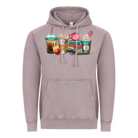 Vintage Zinc teacher fuel coffee cups Vintage Hoodie - Jasminsmagicworld