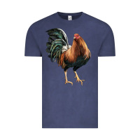 Vintage Denim American Game Rooster Vintage Tee - LillyAllenDesigns