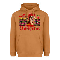 Meerkat La mama mos Chingona Heavyweight Hoodie - NancyCooperArtShop