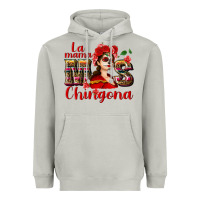 Moon Dust La mama mos Chingona Heavyweight Hoodie - NancyCooperArtShop