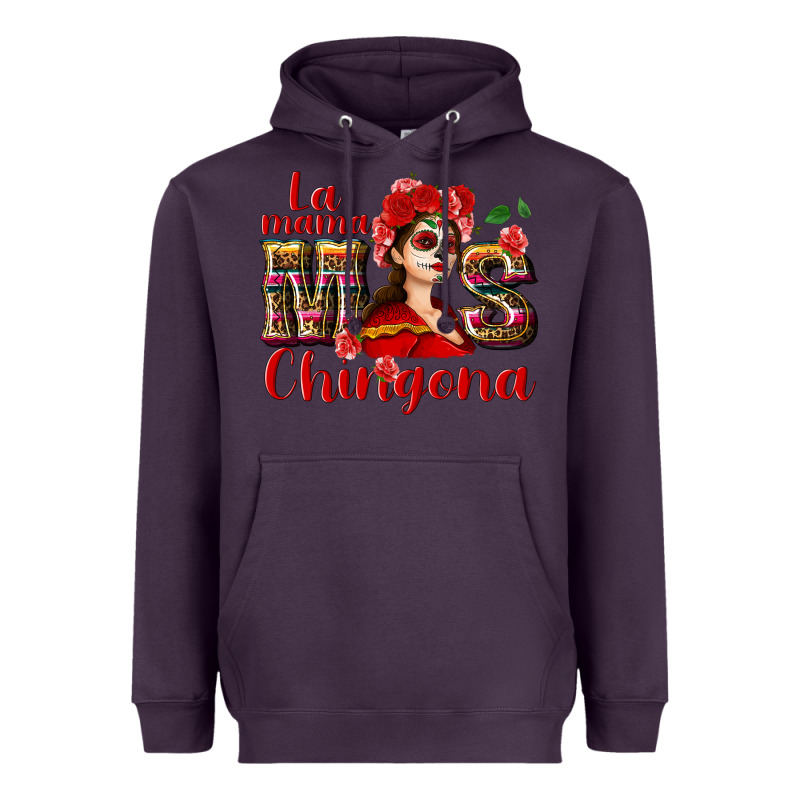 La Mama Mos Chingona Heavyweight Hoodie by NancyCooperArtShop | Teevron