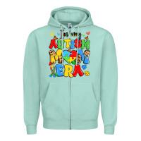 Seafoam in my autism mom era Zipper Hoodie - Artiststas