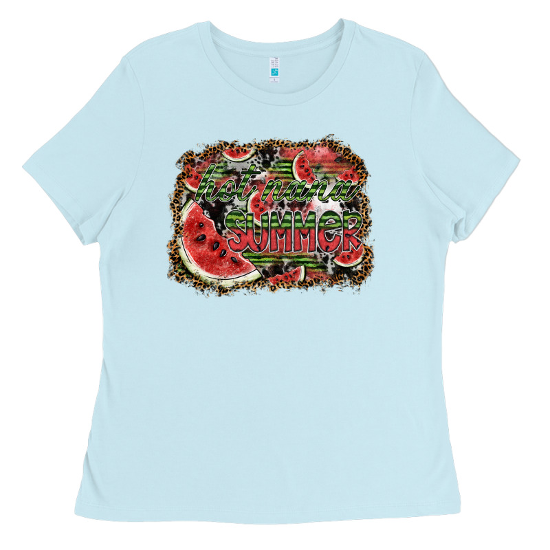 Hot Nana Summer Ladies Tee by SublimationCraftShop | Teevron