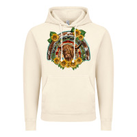 Vintage Artic scottish calf sunflowers rainbow Vintage Hoodie - BarkalooDesign