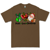 Cacao peace love  christmas Premium Tee - AdoDesignShop