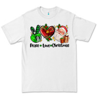 White peace love  christmas Premium Tee - AdoDesignShop