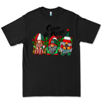 Black cinco de mayo mexican flag gnomes Premium Tee - RacoonDesign
