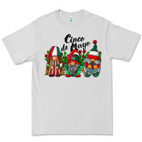 Dove Grey cinco de mayo mexican flag gnomes Premium Tee - RacoonDesign