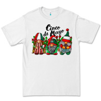 White cinco de mayo mexican flag gnomes Premium Tee - RacoonDesign