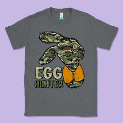 Egg Hunter Classic Tee Designed By Maliassmallbusiness