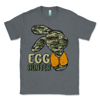 Charcoal Heather egg hunter Classic Tee - MaliasSmallBusiness