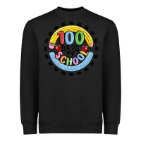 Black 100 days of school Heavyweight Sweatshirt - MaliasSmallBusiness