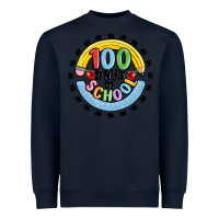 Navy 100 days of school Heavyweight Sweatshirt - MaliasSmallBusiness