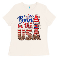 Bone Born in the USA gnome Ladies Tee - Neo Western