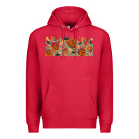 Cardinal boho plant Premium Hoodie - TumblerDesignByShophia