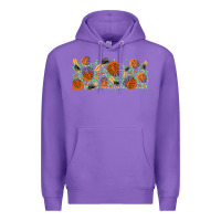 Purple boho plant Premium Hoodie - TumblerDesignByShophia